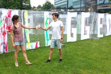 Josien de Koning and Emanuel Vallarella of GO Green Office. Photo | GO Green Office