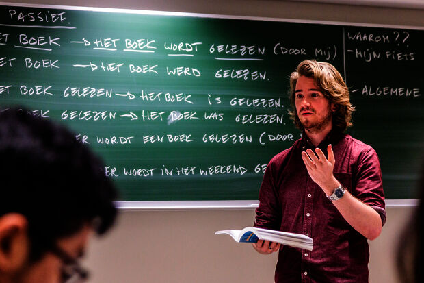 Learning Dutch at an English-taught university