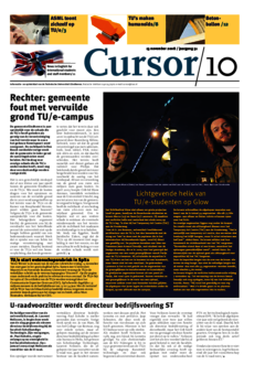 Voorzijde van magazine: Cursor 10 - 13 november 2008