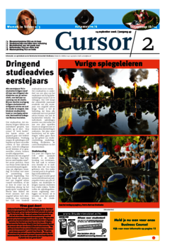 Voorzijde van magazine: Cursor 02 - 14 september 2006