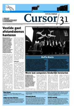 Voorzijde van magazine: Cursor 31 - 6 mei 2004