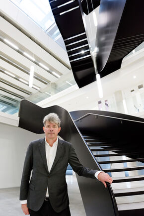 Verantwoordelijk architect Laurens Jan ten Kate. Foto | Bart van Overbeeke