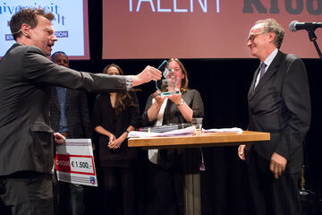 Maaike Kroon Wetenschapstalent 2015. Foto | Mats van Soolingen