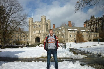 Peter Rindt in Princeton.