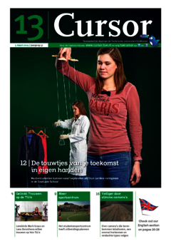 Voorzijde van magazine: Cursor 13 - 5 maart 2015