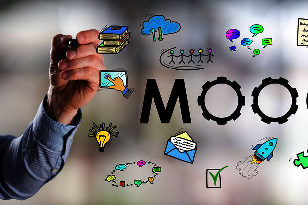 Increase in MOOC users due to corona