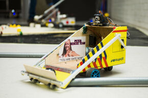 Deze ambulance redde de nodige biljartballen. Foto | Rien Meulman Deze ambulance redde de nodige biljartballen. Foto | Rien Meulman