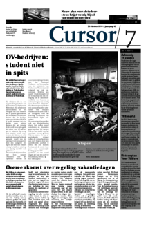 Voorzijde van magazine: Cursor 07 - 21 oktober 1999