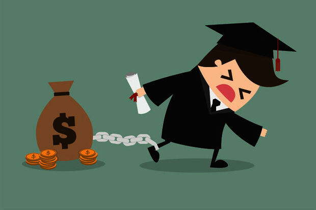Een op vijf kan studieschuld nog niet terugbetalen