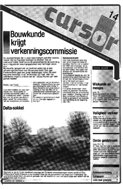 Voorzijde van magazine: Cursor 14 - 21 november 1986