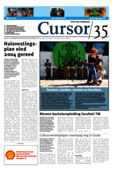 Voorzijde van magazine: Cursor 35 - 10 juni 2004