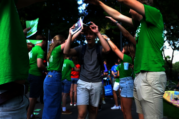 Traditionally, this year's Intro kicked off with the freshmen entering campus via the Limbopad. Student associations went all out ...