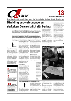 Voorzijde van magazine: Cursor 13 - 14 november 1996