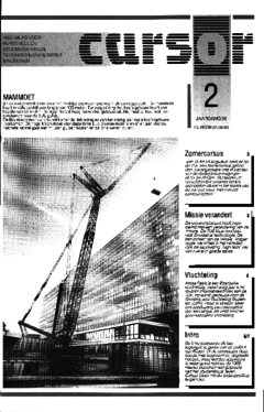 Voorzijde van magazine: Cursor 2 - 2 september 1993