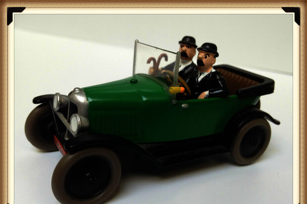 Trade up! | Part 1: The Rector's pretty Tintin car