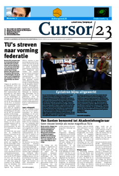 Voorzijde van magazine: Cursor 23 - 4 maart 2004