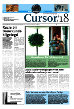 Voorzijde van magazine: Cursor 18 - 26 januari 2006