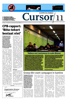 Voorzijde van magazine: Cursor 11 - 25 november 2004