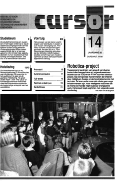 Voorzijde van magazine: Cursor 14 - 27 november 1992