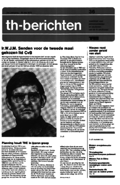 Voorzijde van magazine: TH berichten 36 - 18 mei 1979