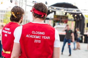 Afsluiting academisch jaar. Foto | Bart van Eijden