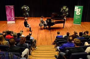 Masterclass piano, Jan-Pieter Rooij. Foto | Satyaki Chaudhuri Masterclass piano, Jan-Pieter Rooij. Foto | Satyaki Chaudhuri