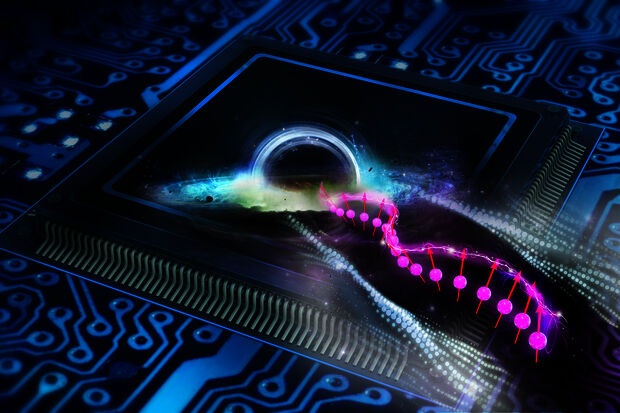 Black holes on an electronic chip
