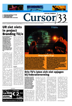 Voorzijde van magazine: Cursor 33 - 2 juni 2005