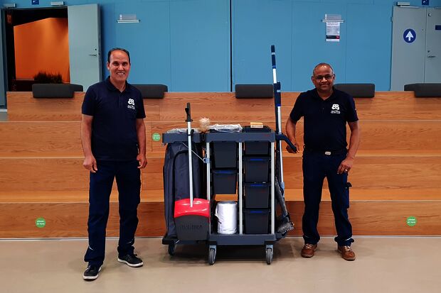 TU/e cleaners helped out in a hospital during COVID-19 crisis