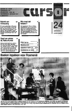 Voorzijde van magazine: Cursor 24 - 16 februari 1990