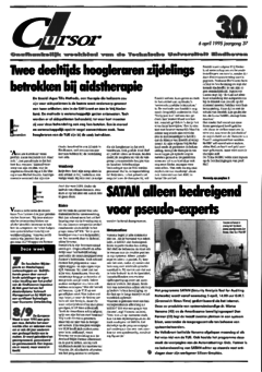 Voorzijde van magazine: Cursor 30 - 6 april 1995