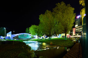 Bierkrattenbrug by night. Foto | Bart van Overbeeke