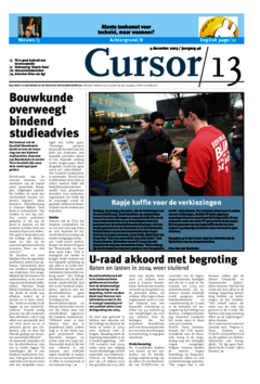 Voorzijde van magazine: Cursor 13 - 4 december 2003