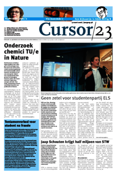 Voorzijde van magazine: Cursor 23 - 9 maart 2006