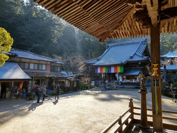 Shintoïstische tempels op Miyajima Island. Foto | Privéarchief Frank Westhoek