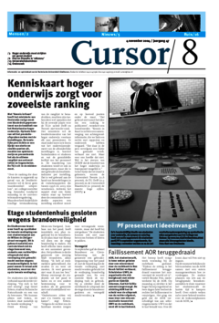 Voorzijde van magazine: Cursor 08 - 4 november 2004