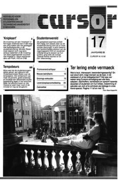 Voorzijde van magazine: Cursor 17 - 18 december 1992