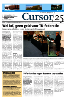 Voorzijde van magazine: Cursor 25 - 18 maart 2004