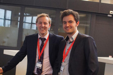 CEO Olaf van Duren (links) en CTO Ferdi Verboom.