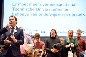 Marco van der Wel van de Partij voor de Dieren. Foto | Bart van Overbeeke Marco van der Wel van de Partij voor de Dieren. Foto | Bart van Overbeeke