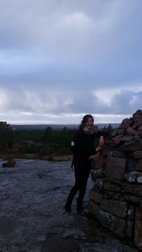 Op het hoogste punt van Åland. Op het hoogste punt van Åland.