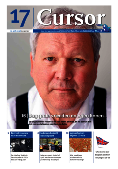 Voorzijde van magazine: Cursor 17 - 30 april 2015