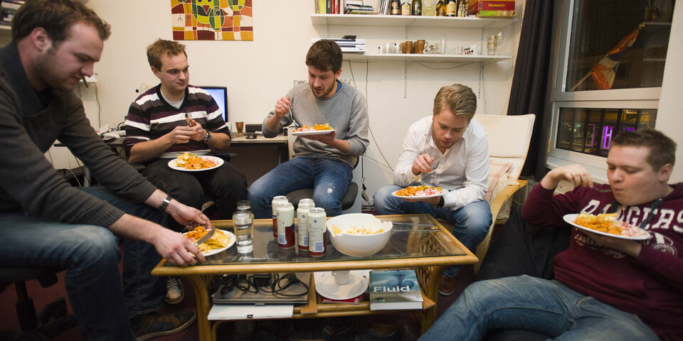 Aanschuiven bij het Bachushuis. Foto | Rien Meulman