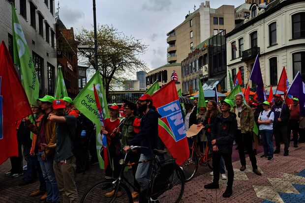 Opnieuw landelijk protest, estafettestaking ontoereikend