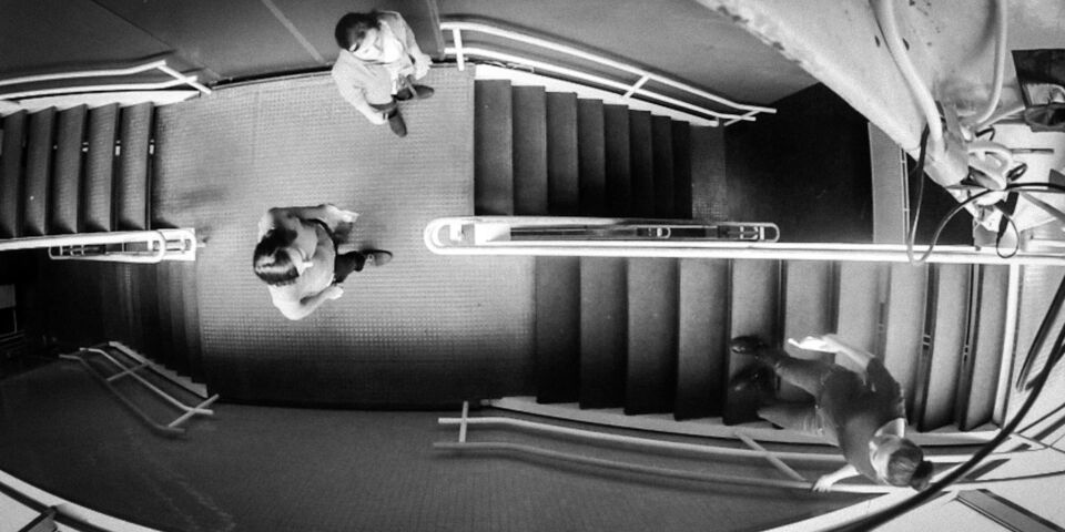 Social Stairs in gebruik.