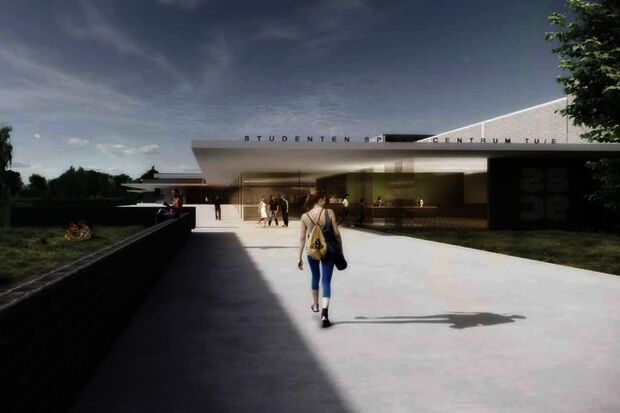 Meeting people is central theme in new design Student Sports Centre