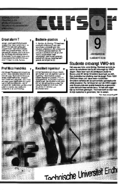 Voorzijde van magazine: Cursor 9 - 21 oktober 1993