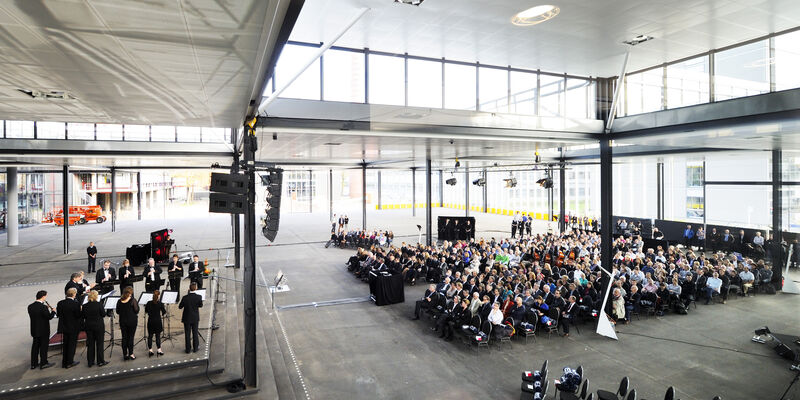 Het Forum tijdens de feestelijke opening van MetaForum. Archieffoto | Bart van Overbeeke