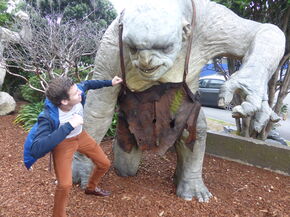 Bij Weta Workshop, dat de special-effects van de Lord of The Ring films deed