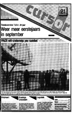 Voorzijde van magazine: Cursor 21 - 22 januari 1988